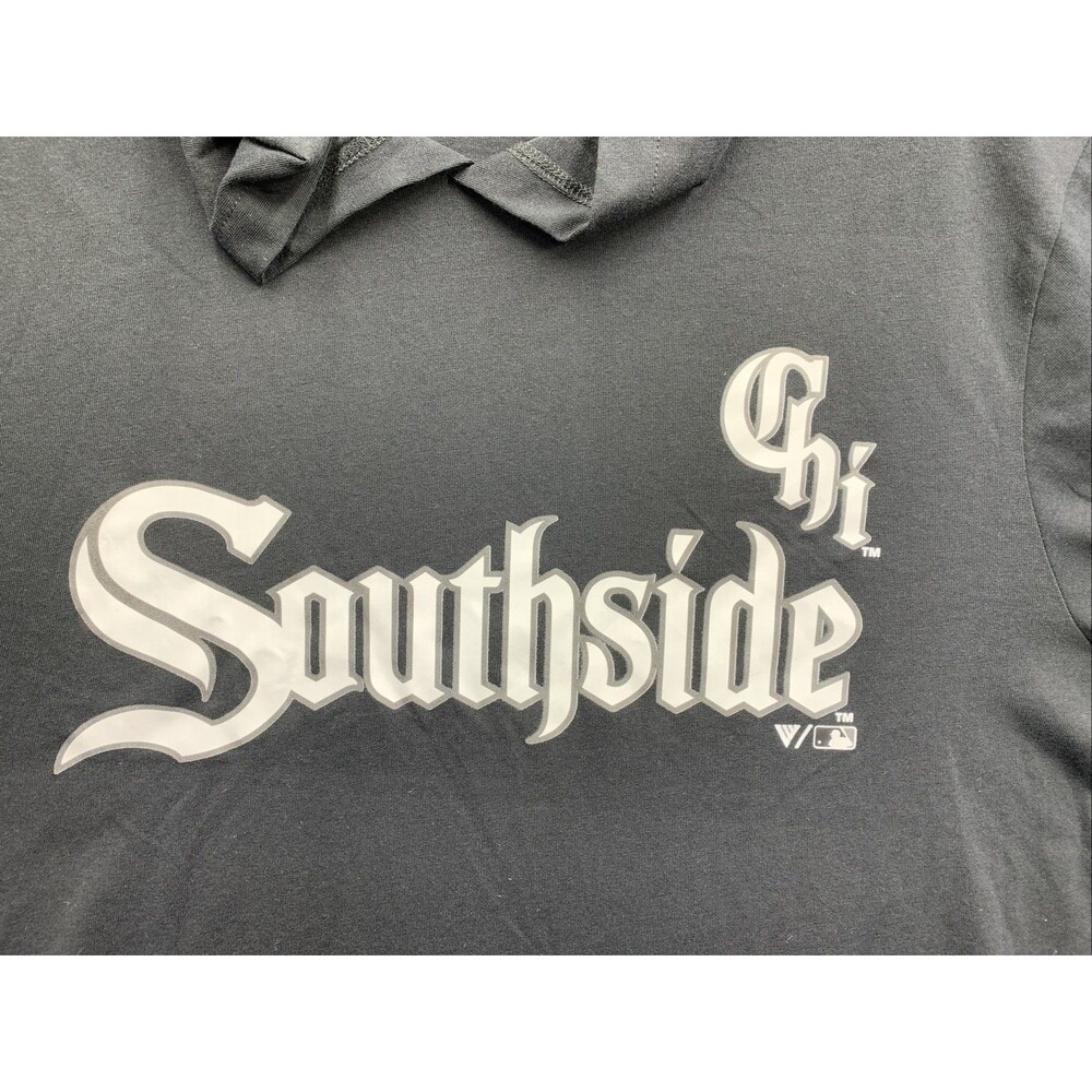 Level Wear Genuine Baseball Merch Pullover Hoodie Chi Southside Black Medium - Picture 2 of 16